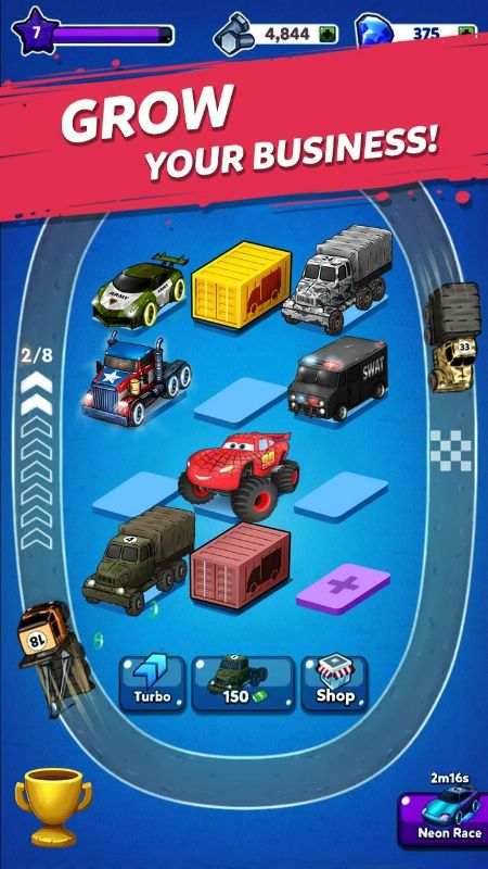 Merge Truck 2.48.00 (Level up/High Exp)