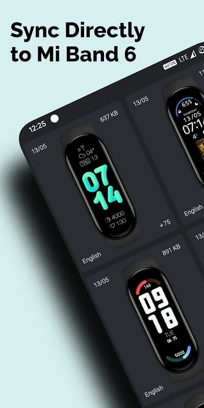 Mi Band 6 Watch Faces 1.3.1 (Unlocked Premium)