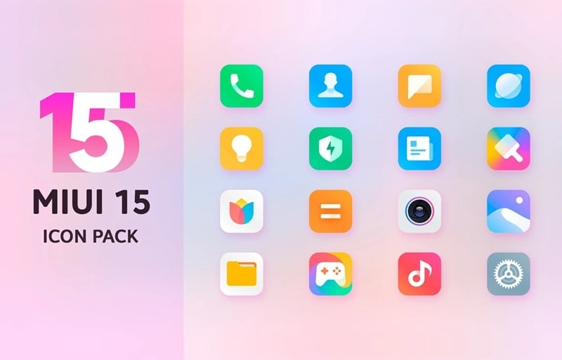 Mi15 Icon Pack 3.9 (N/A)