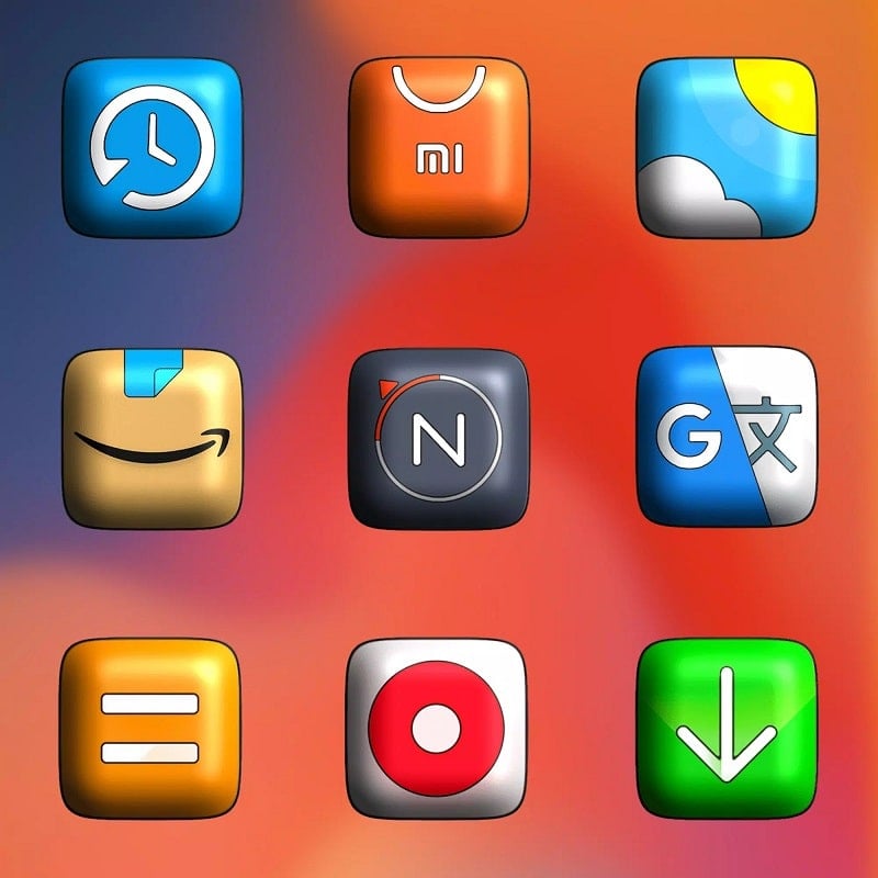 MIUl 3D – Icon Pack 6.2 (N/A)