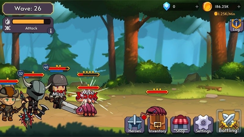 Mobile Heroes 1.98 (Unlimited Gold)