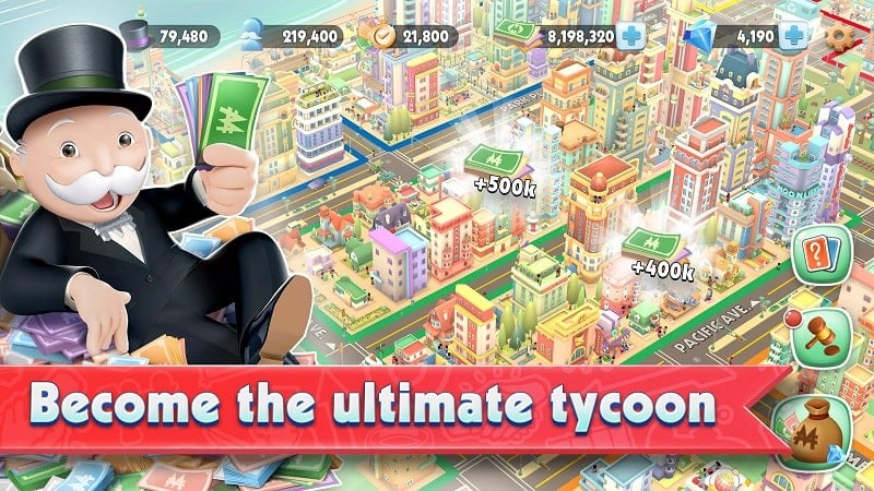 MONOPOLY Tycoon 1.7.2 (Unlimited money)