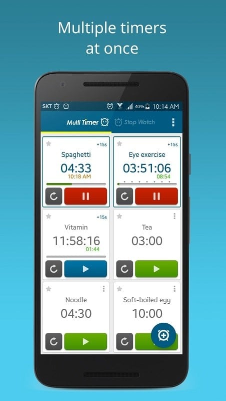 Multi Timer StopWatch 2.12.5 (Premium unlocked)