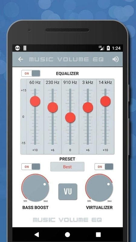 Music Volume EQ + Equalizer 7.1 (Unlocked)