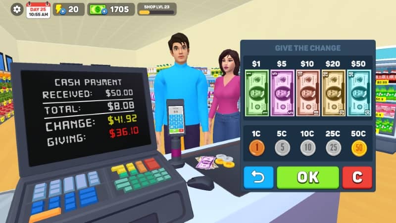 My Supermarket Simulator 3D 1.6.51 (Unlimited money/Energy)