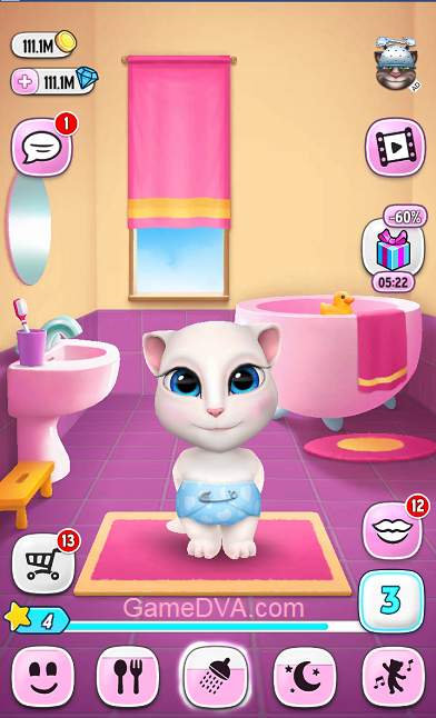 My Talking Angela 7.5.1.6640 (Unlimited money)