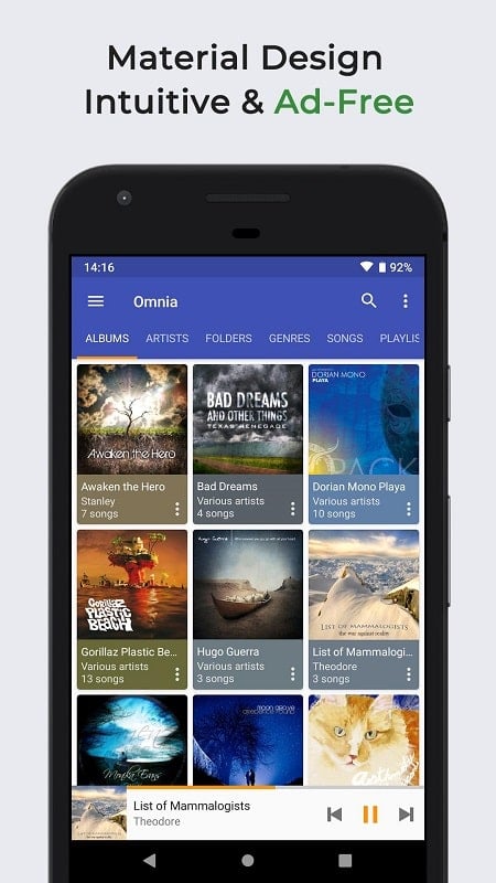 Omnia Music Player 1.7.9 (Premium unlocked)