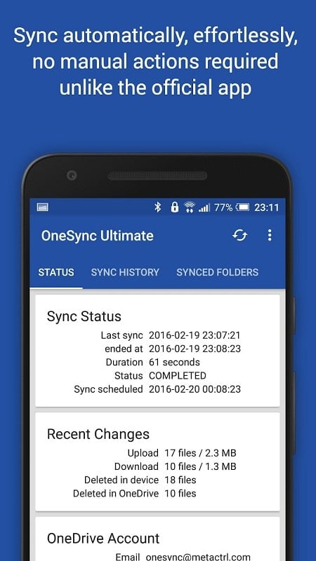 OneSync 7.1.12 (Ultimate Unlocked)