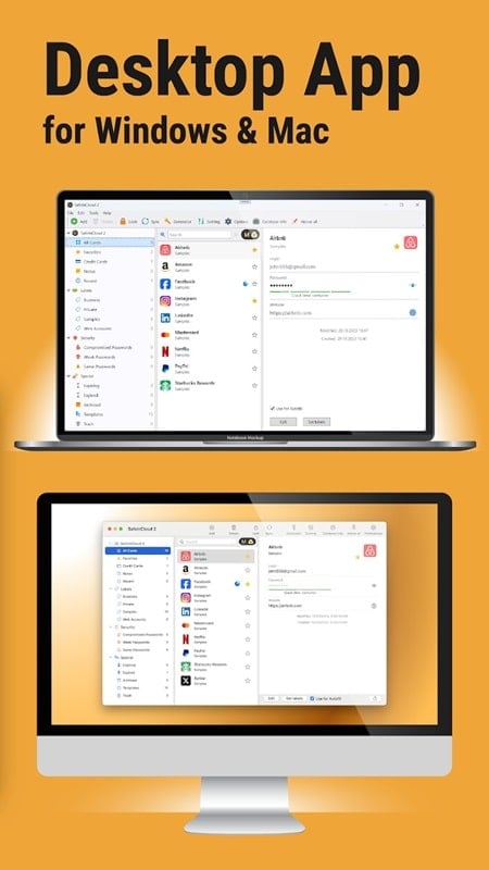 Password Manager SafeInCloud 2 24.17.7 (Unlocked Premium)