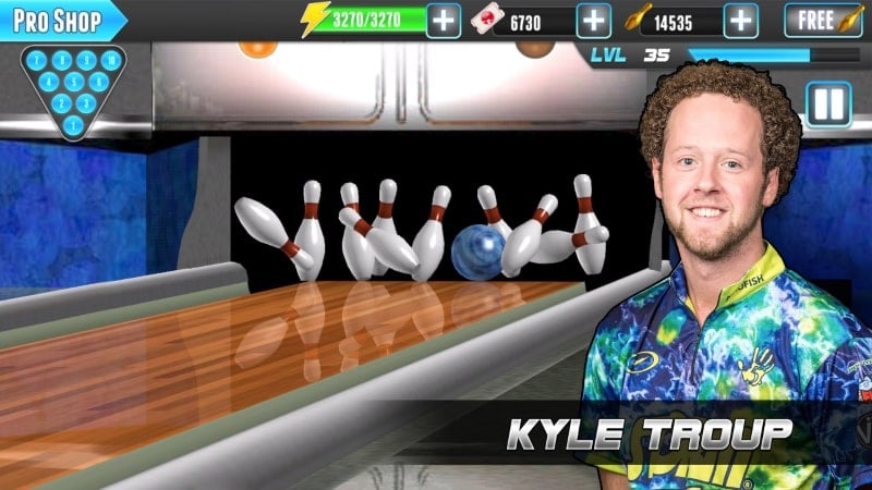 PBA Bowling Challenge 3.12.0 (Unlimited tickets, pins, balls)