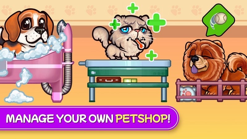 Pet Shop Fever 2.14 (Menu/Unlimited Money/Life/Booster)