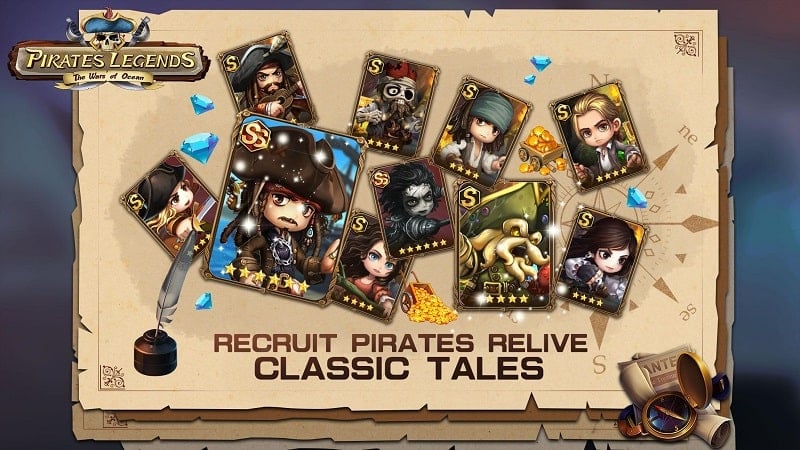 Pirates Legends 5.0.0 (Menu, Damage/Defense multiplier)