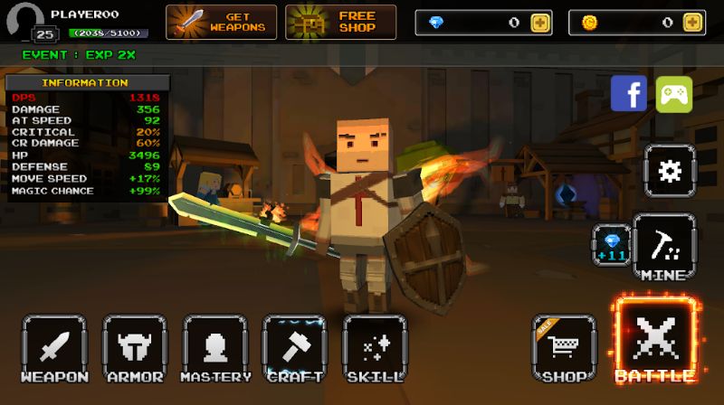 Pixel Blade M – Season 5 9.5.4 (Unlimited money/Upgrade)