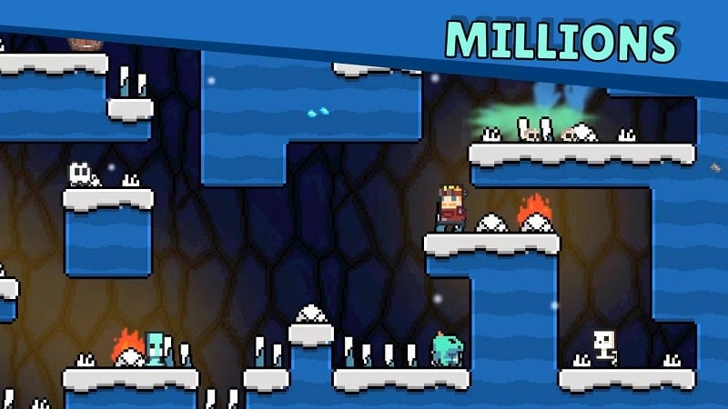 Pixel Caves 0.33 (Unlimited money)