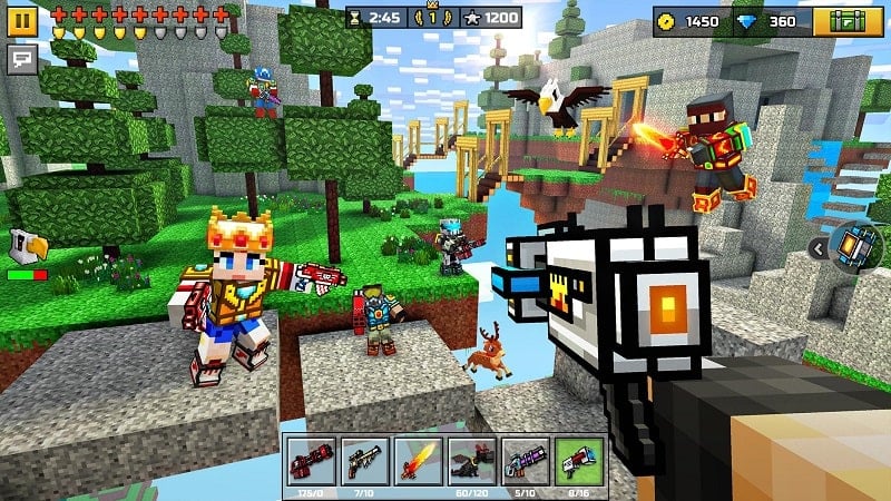 Pixel Gun 3D 25.1.4 (Menu, Unlimited ammo, money)