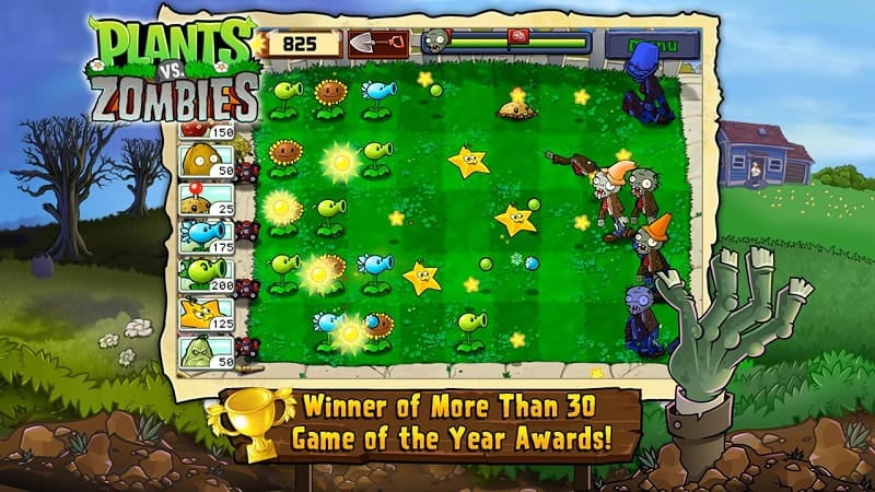 Plants vs. Zombies 3.8.0 (Menu, Unlimited Suns/Onehit)