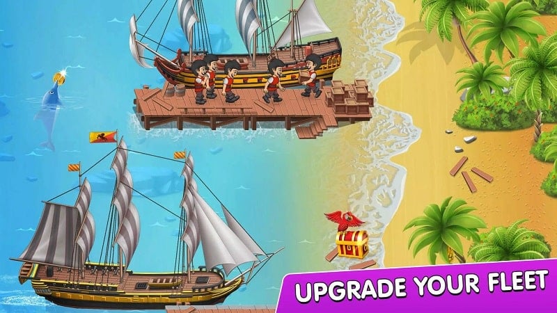 Pocket Ships Tap Tycoon 1.2.9 (Free Upgrade)