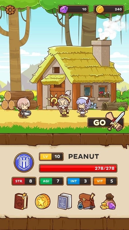 Postknight 2.2.39 (God mode/Unlimited money)