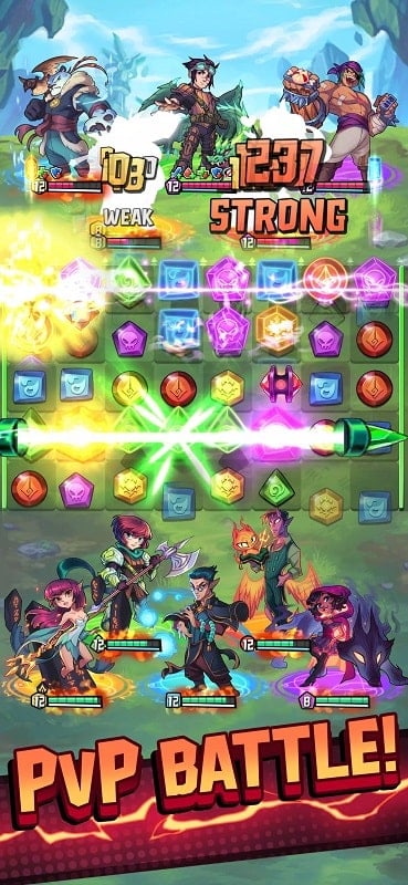 Puzzle Brawl 1.3.23 (Menu/Attack Multiplier)