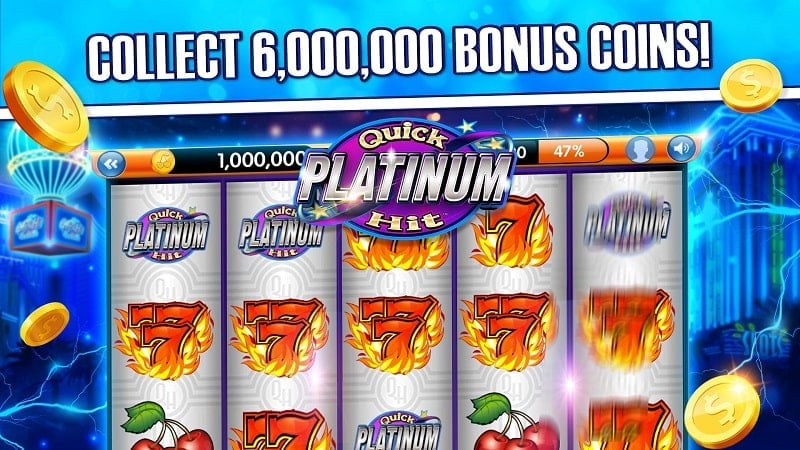 Quick Hit Casino Slot Games 3.00.49 (Menu, Huge income)