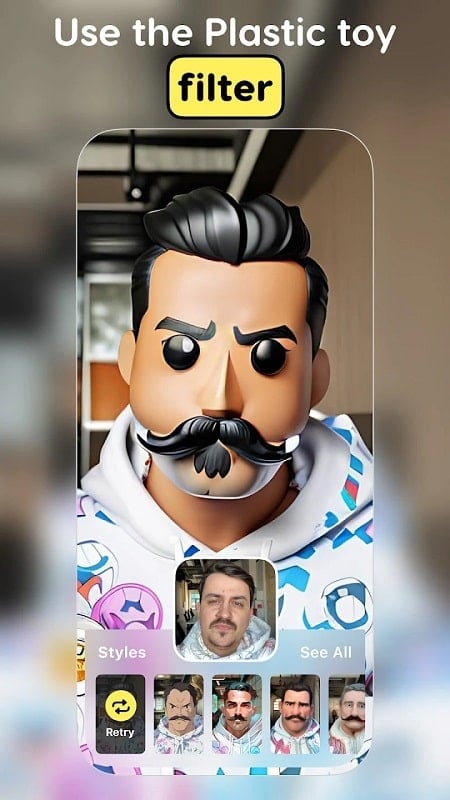 Restyle: Cartoon Filters 5.4.0 (Unlocked Pro)