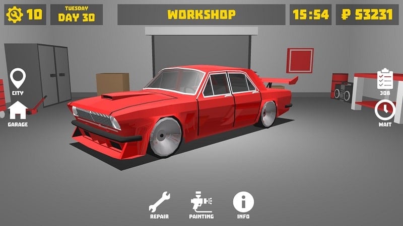 Retro Garage – Car Mechanic 2.20.1 (Unlimited money)