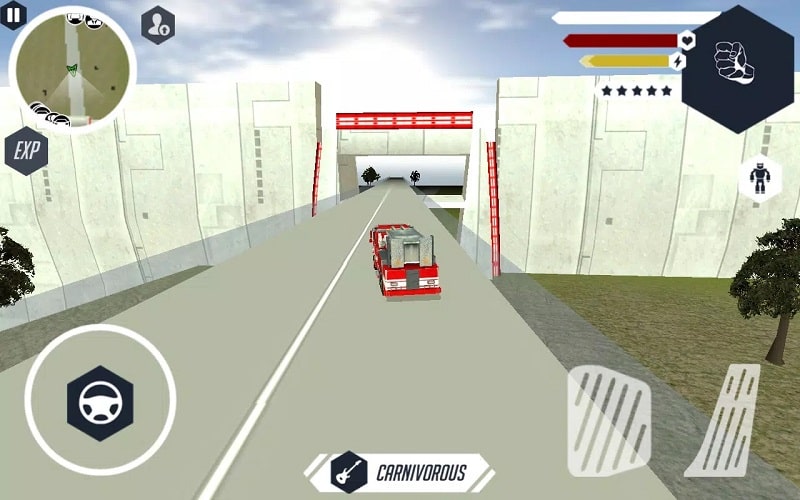 Robot Firetruck 1.7.2 (Unlimited upgrade points)