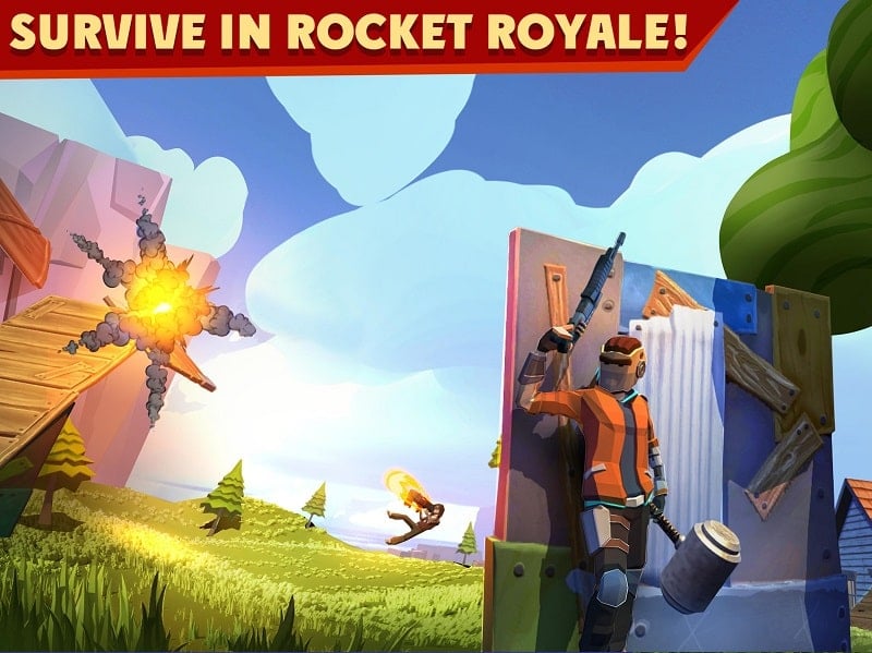 Rocket Royale 2.3.7 (Unlimited money)