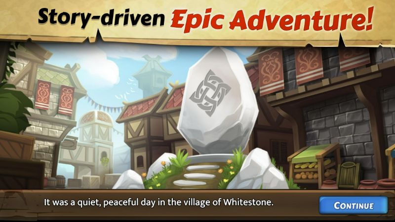 RPG Dice: Heroes of Whitestone 1.70 (Menu, High Damage/Defense)