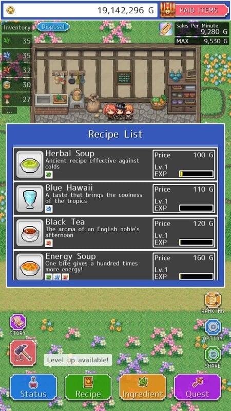 RPG Restaurant Idle Hack&Slash 2.3.2 (Menu/God Mode/Damage Multiplier)