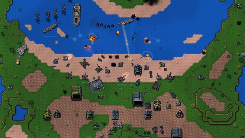 Rusted Warfare – RTS Strategy 1.15 (Unlimited money)