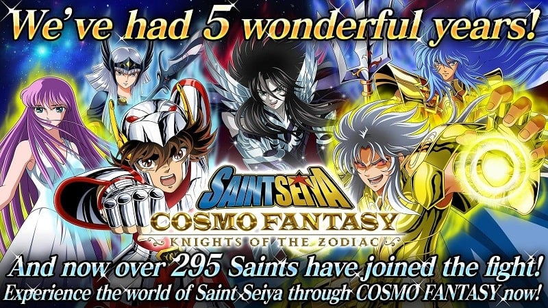 SAINT SEIYA COSMO FANTASY 2.27 (God mode, onehit/Unlimited skills)