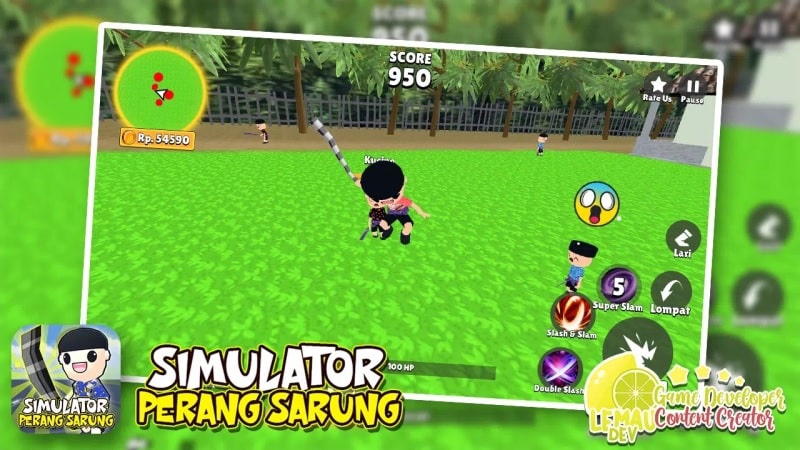 Simulator Perang Sarung 3D 18 (Unlimited Money)