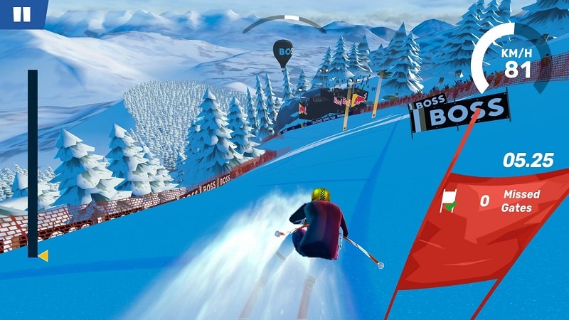 Ski Challenge 1.22.2.266772 (Menu, Speed Multiplier/Unlocked all)