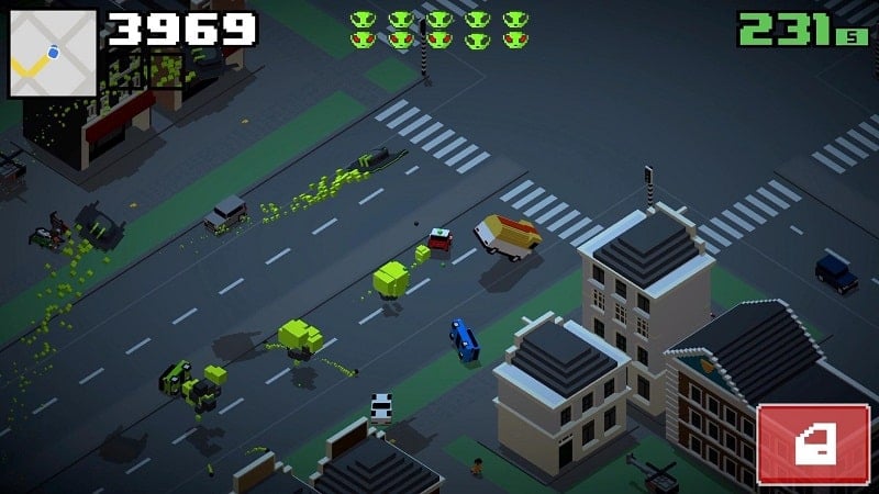 Smashy Road: Wanted 2 1.49 (Unlimited money, unlocked)