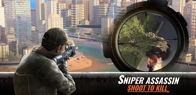 Sniper 3D Assassin 4.59.0 (Menu/Unlimited money/Ammo/God mode)