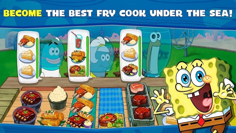 SpongeBob: Krusty Cook-Off 5.6.5 (Unlimited money)