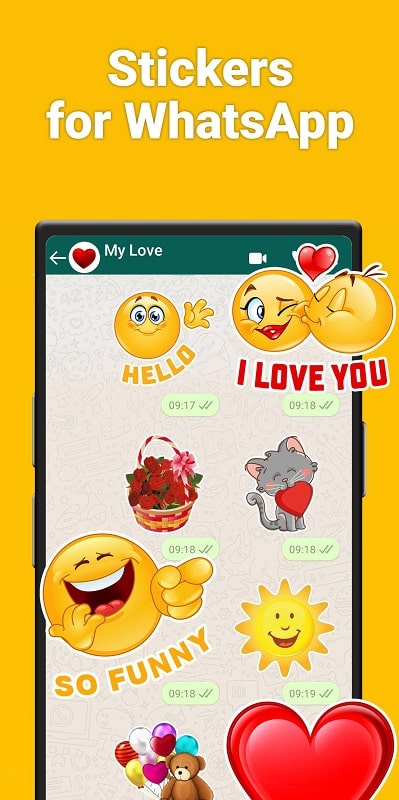 Stickers for WhatsApp & emoji 2.1.8.1 (VIP unlocked)