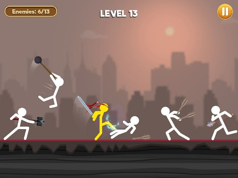 Stickman Battle: Stick Ninja 3.0 (Mod Menu/Dumb Enemy)