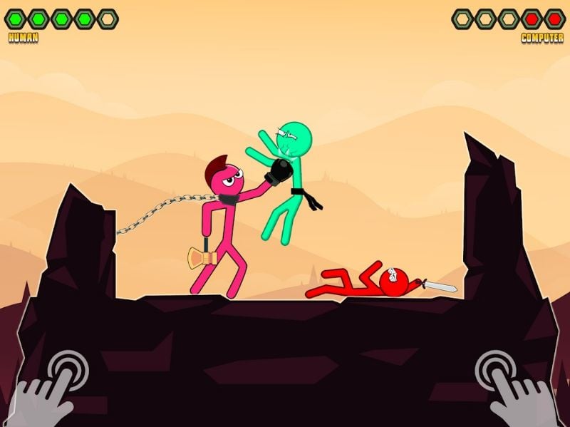 Stickman Boxing Death Punch 3.1 (Dumb enemy)