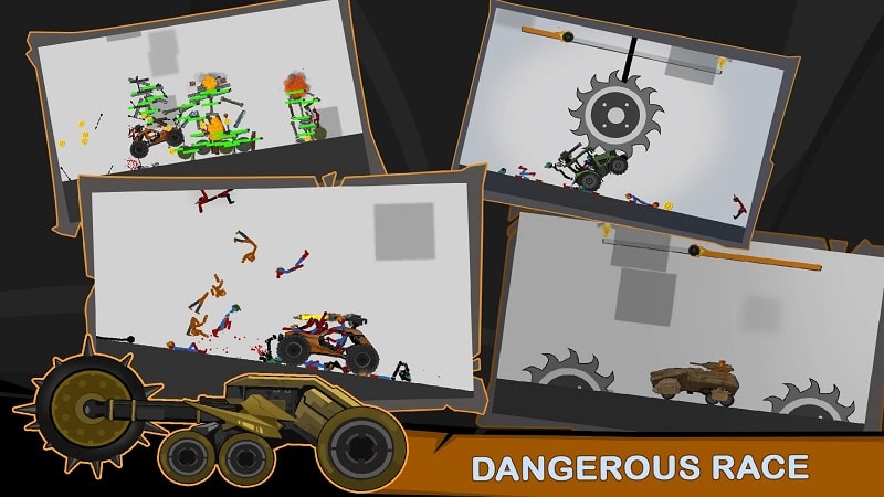 Stickman Race Destruction 2 1.07 (Free Rewards)