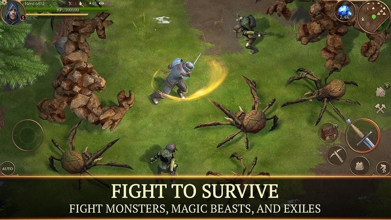 Stormfall: Saga of Survival 1.15.0 (No hunger/Dumb enemy)