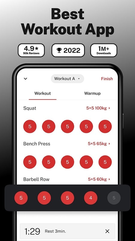 StrongLifts Weight Lifting Log 3.9 (Pro Unlocked)