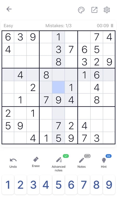 Sudoku 4.5.0 (Unlimited Hints)