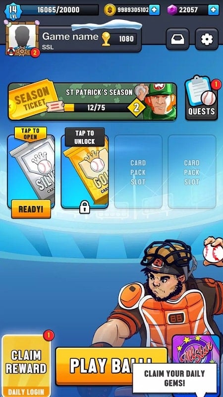 Super Hit Baseball 4.12.2 (Auto Aim/Range Shot/No Out Tile)