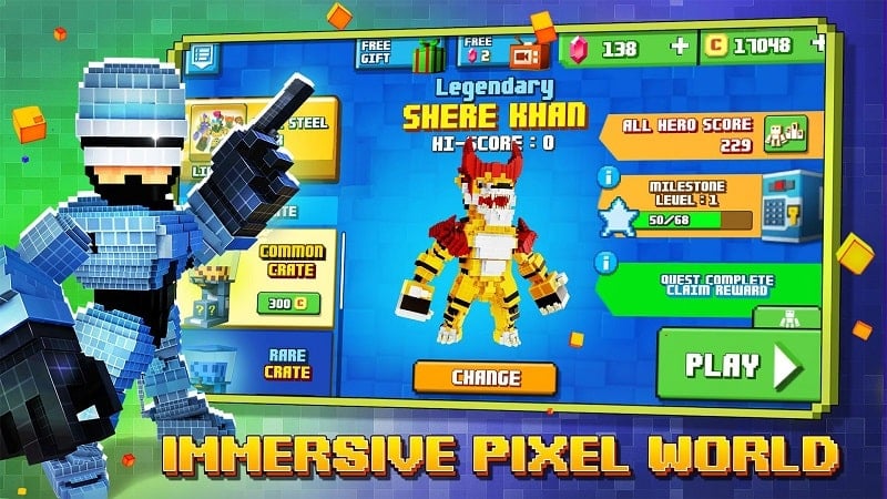 Super Pixel Heroes 2022 1.3.151 (Unlimited money)