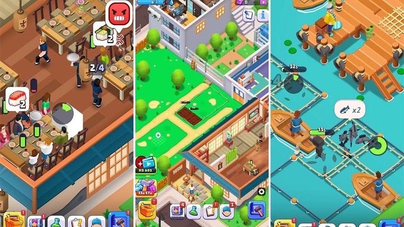 Sushi Empire Tycoon 1.0.4 (Menu, Unlimited Money)