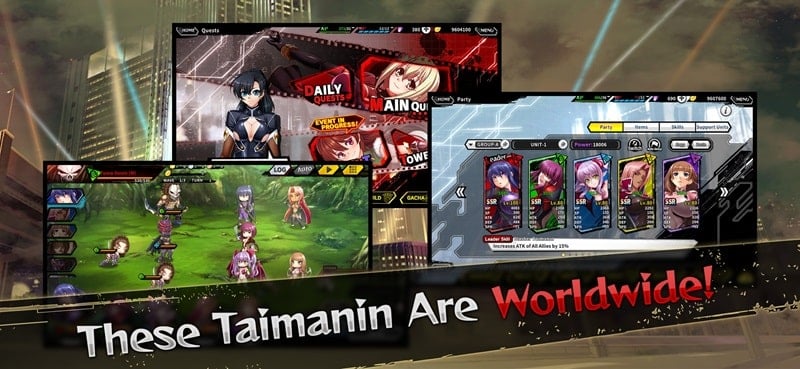 Taimanin RPG Extasy 1.23.3 (Menu/Damage/Defense Multiplier/Unlimited Skill)