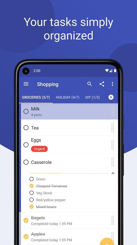 Tasks: Todo list 3.19.0 (Unlocked Pro/Premium)