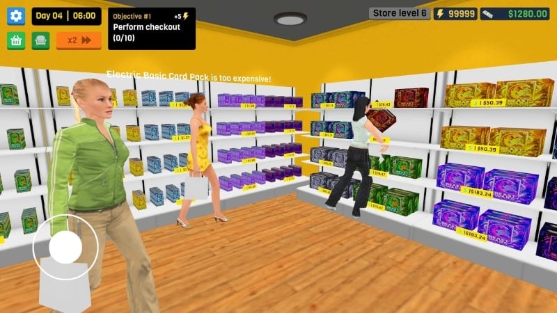 TCG Card Store Simulator 3D 3.0 (Menu/Unlimited Currency/Stamina)